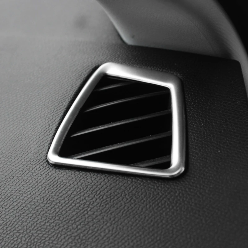 

For Peugeot 308 T9 SW 2015 2016 ABS Matte Car front Small air outlet Decoration Cover trim Car styling Accessories 2pcs