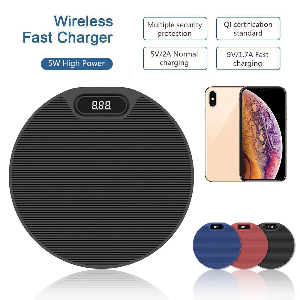 Qi Wireless Charger for Samsung Galaxy S8 S8Plus Fashion