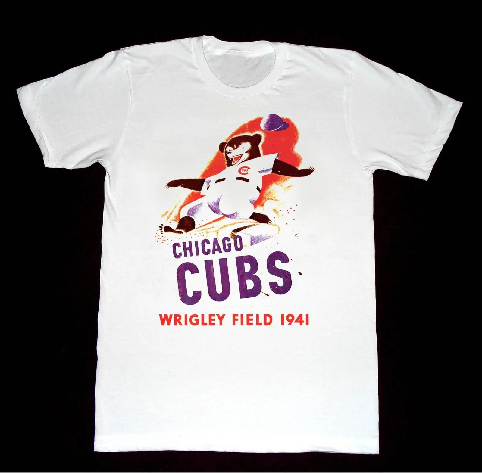 Chicago Cubs 1941 Wrigley Field Tshirt 11 Shirt Vintage Baseball World