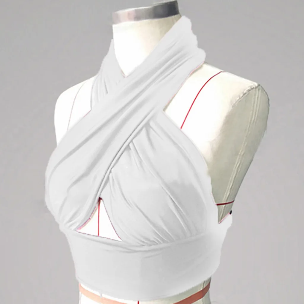 Женский топ с коротким рукавом camiseta tirantes mujer стильный бандажный жилет для ночного