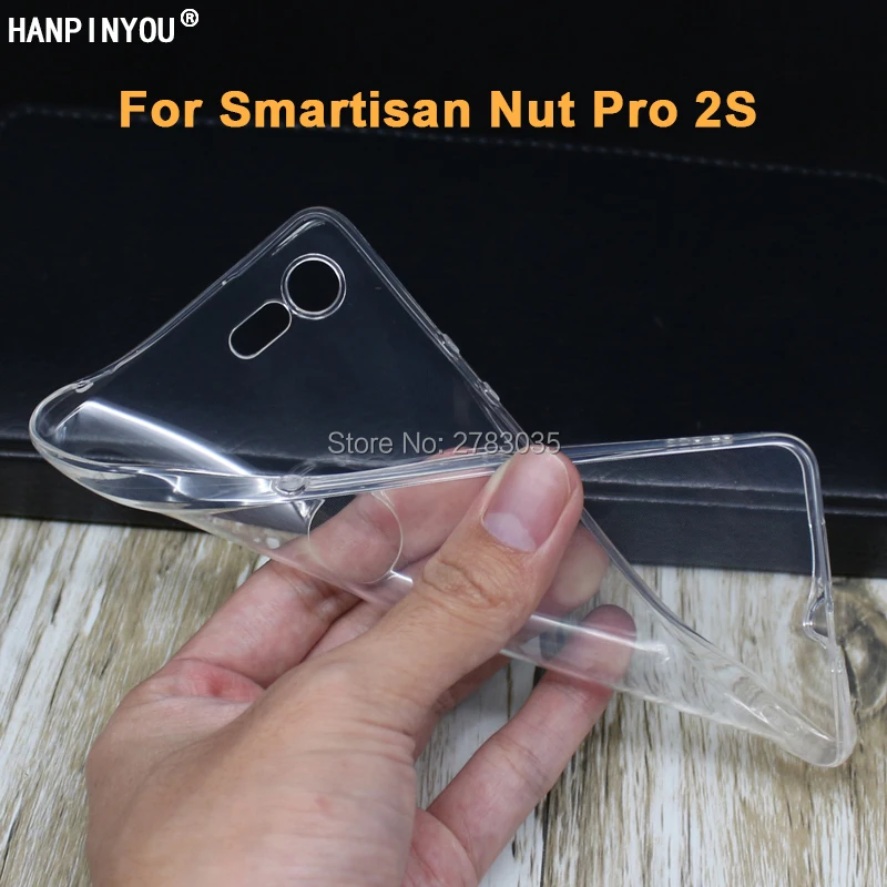 Для Smartisan Nut Pro 2S 6 01 &quotтонкий кристально прозрачный мягкий ТПУ чехол для задней