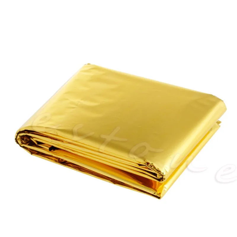 

1Pc First Aid Rescue Blanket Outdoor Waterproof Emergency Survival Foil Blankets