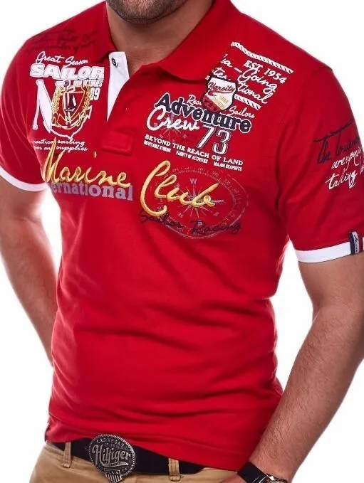 

New 2019 Brand polo Men shirt Solid Color short-Sleeve Slim Fit Men Cotton Shirts plus size S-3XL