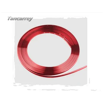 

8M/Roll Car Decor Styling Strip Wheel Hub Rim Protection Sticker for Volvo XC90 XC60 S90 S60 V70 S40 V40 V70 Jeep Renegade