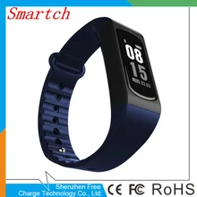 Smartch Здоровый Спорт smart bluetooth браслет Подключение с Android и iOS смартфон сердечного ритма трекер Smart Band