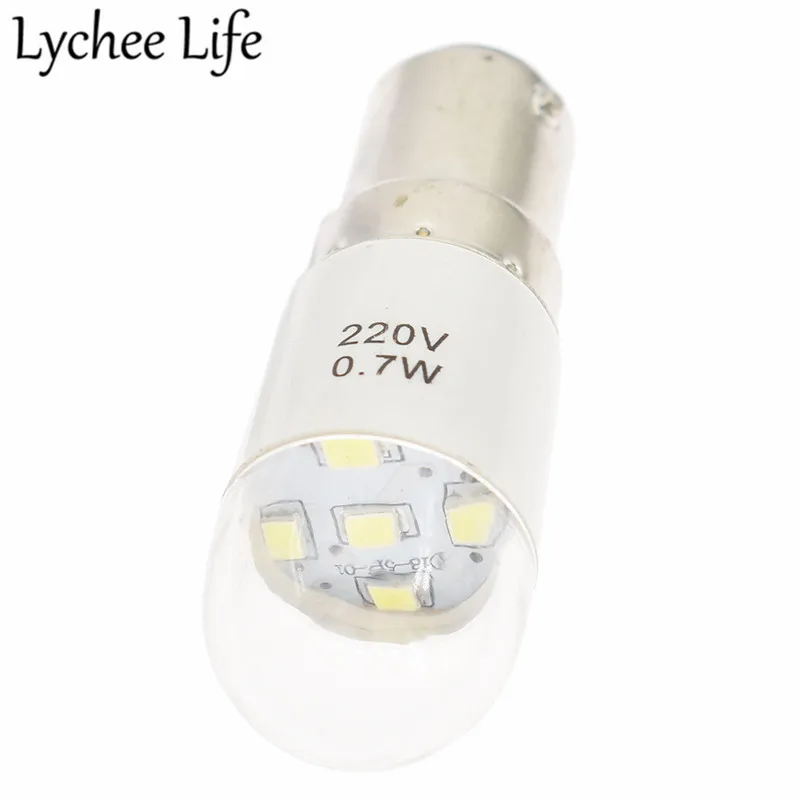 Lychee Life универсальная Светодиодная лампа 0 7 Вт 220 В Пластиковые алюминиевые детали