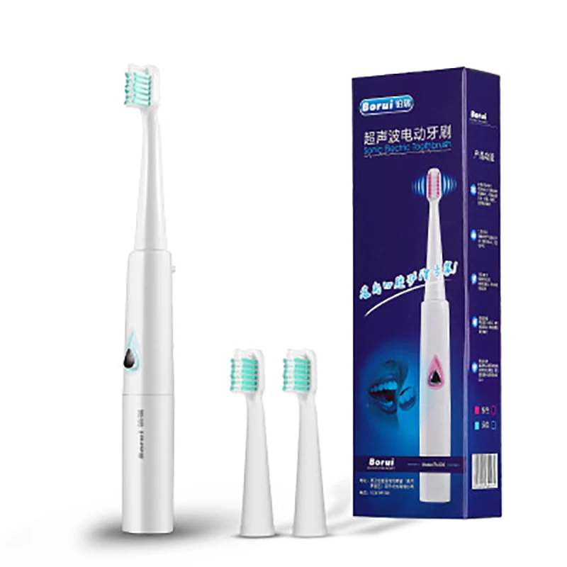

Electric Toothbrush Portable Adult Children Waterproof Ultrasonic Toothbrush Replaceable Toothbrush Head Whitening Healthy