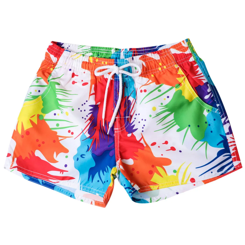 

Womail men shorts summer Print Swim Trunks Quick Dry Beach Surfing Running Swimming Watershortt Daily denim color dropship j24