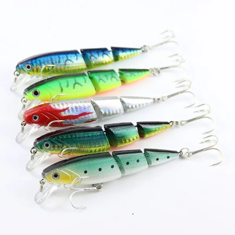 3 Segment Hard Swimbait 10cm 16g Swimbait Lifelike Fishing Lure With Two Treble Hooks Fishing Wobblers Iscas Artificiais  (16)