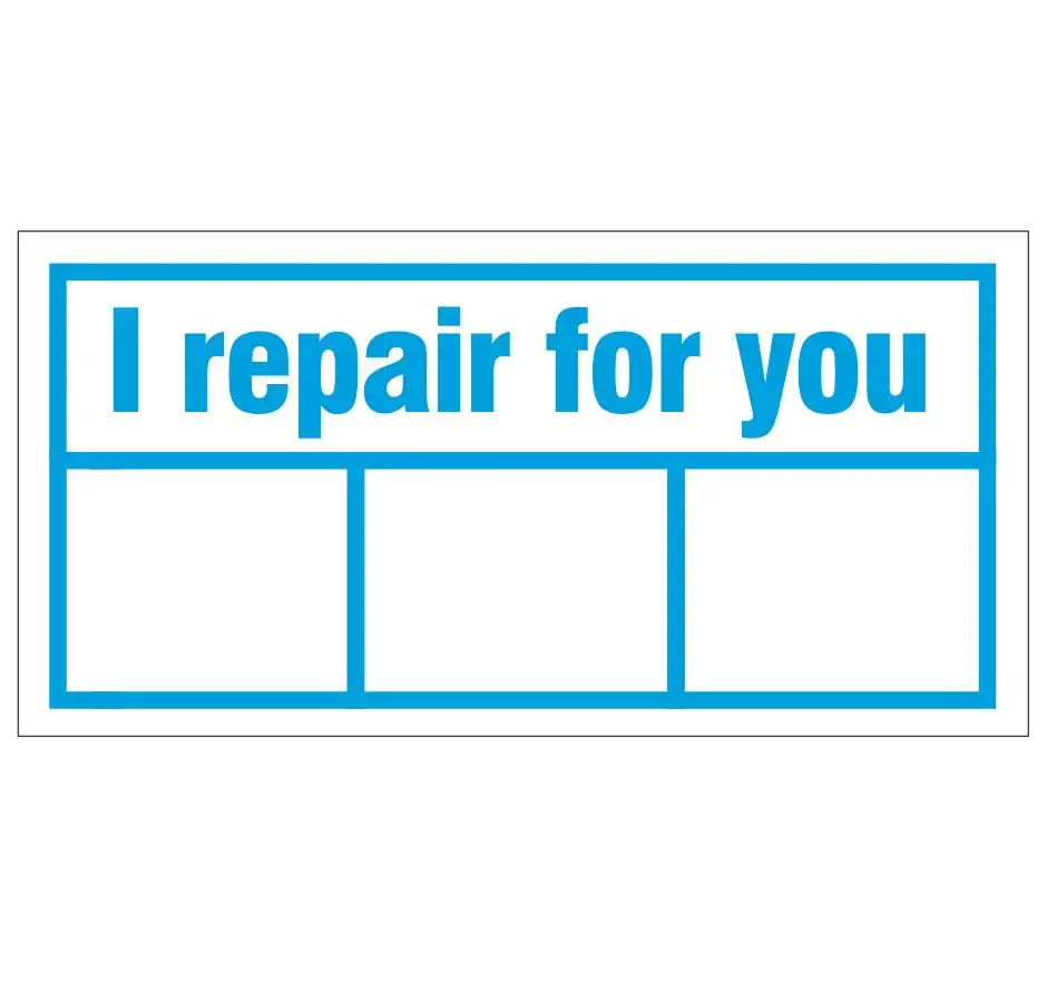 

1x0.5cm I repair for you Warranty seals VOID if tampered, 4000pcs/lot, Item No. V26