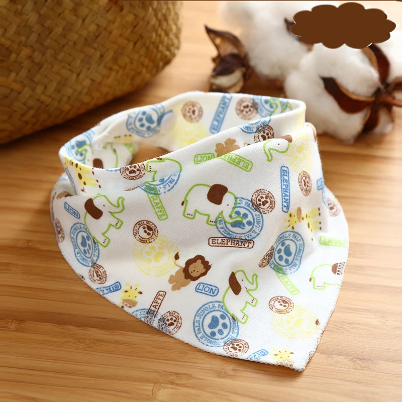 2 шт./лот, новые хлопковые детские babador bandana нагрудник, повязки на грудь для детей, шарф для девочек, для мальчиков Детские Нагрудники Слюнявчики DS19