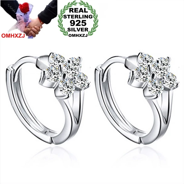 Женские серьги гвоздики из серебра 925 пробы с фианитом|stud earrings|earrings fashionearrings wholesale