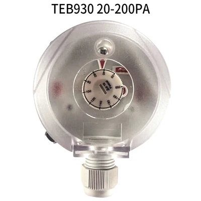 

TEB930 Air Differential Pressure Switch Adjustment range 20-200PA / 30-300PA / 50-500PA /200-1000PA / 500-2500PA