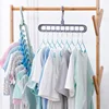 Multi-port Support Circle Clothes Hanger Clothes Drying Rack Multifunction Space Saving Hanger Magic Clothes Hanger ► Photo 3/6