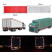 

Hot sell red and white plastic retro reflector for car