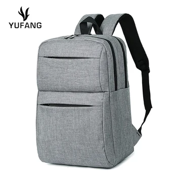 

YUFANG Simple Backpack High Quality Unisex Laptop Bag New Fashion College Style Student School Backpack Casual Travel Bag