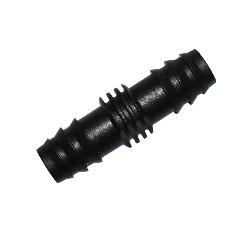 wxrwxy 16mm straight barb barbed double way joint 1/2" hose repair joint plastic connector 16mm straight barb 12 PCS
