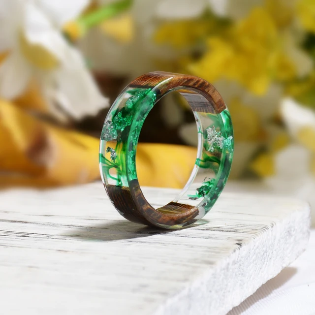 Bague en bois Nature