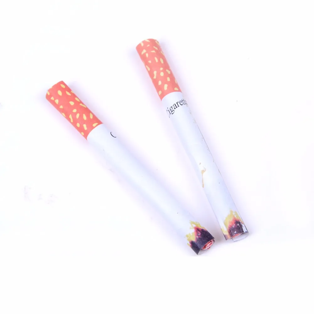 2 pcs Joke Prank Magic Novelty Trick Fake Cigarettes Fags Smoke Effect Lit End Fancy Gift For Sale Funny Toy Practical Jokes | Игрушки и
