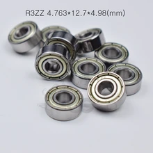 R3ZZ – roulements scellés en métal 4.763 pouces, 12.7x4.98 x ABEC-5 (mm), 10 pièces, livraison gratuite