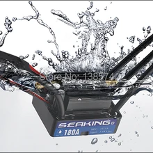 HobbyWing SeaKing V3 водонепроницаемый WP 180A BL Мотор ESC 6 V/5A BEC для RC R/c гоночная лодка