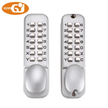 

Zinc alloy code push button mechanical combination door lock