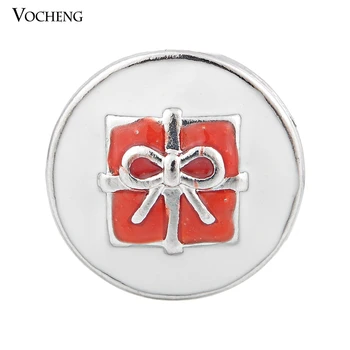 

Wholesale 10PCS/Lot Christmas Gift Vocheng Snap Charms 18mm Button Jewelry Vn-870*10 Free Shipping