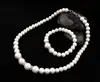 Pearl Silver Plated Jewelry Set 3