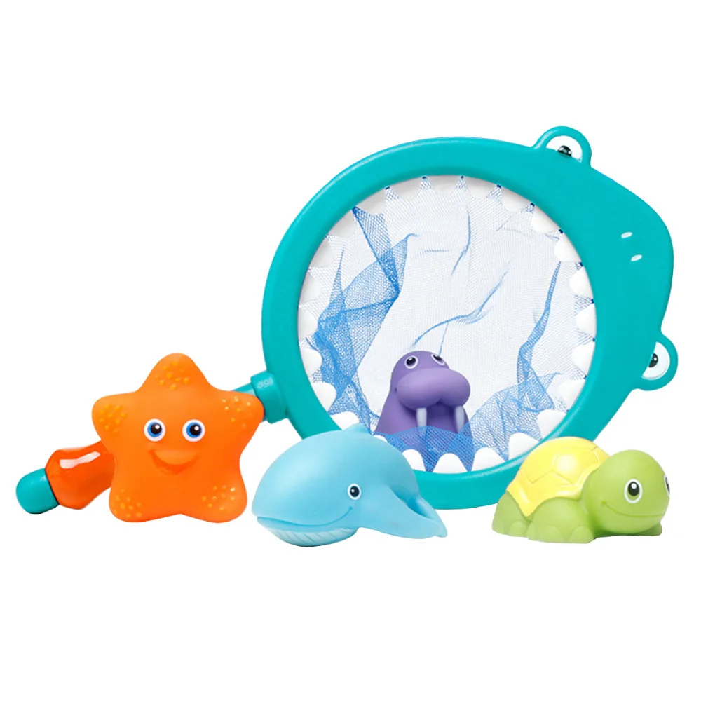

Children's Summer Bath Play Water Spray Water Temperature Change Color Plastic Toys Bath Toys Fishing Toys