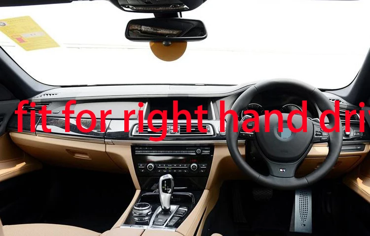 Коврик для правой руки приборной панели BMW серий 7 09 17 защитный коврик черный