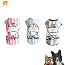 DOGGYZSTYLE, новинка, летняя собачья одежда в полоску для питомцев, жилет, толстовки, футболка для щенков, жилет для маленьких и больших собак, чихуахуа, йоркширского терьера