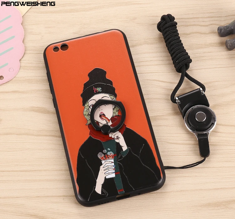 For Xiaomi Mi6 mi5 case 3D Stereo Relief Painting Mi5c Case |