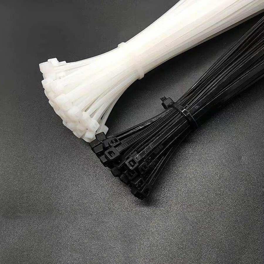 

300 Pcs Nylon Cable Self-locking Plastic Wire Zip Ties Set 3*150 MRO & Industrial Supply Fasteners & Hardware Cable3*100/4*200