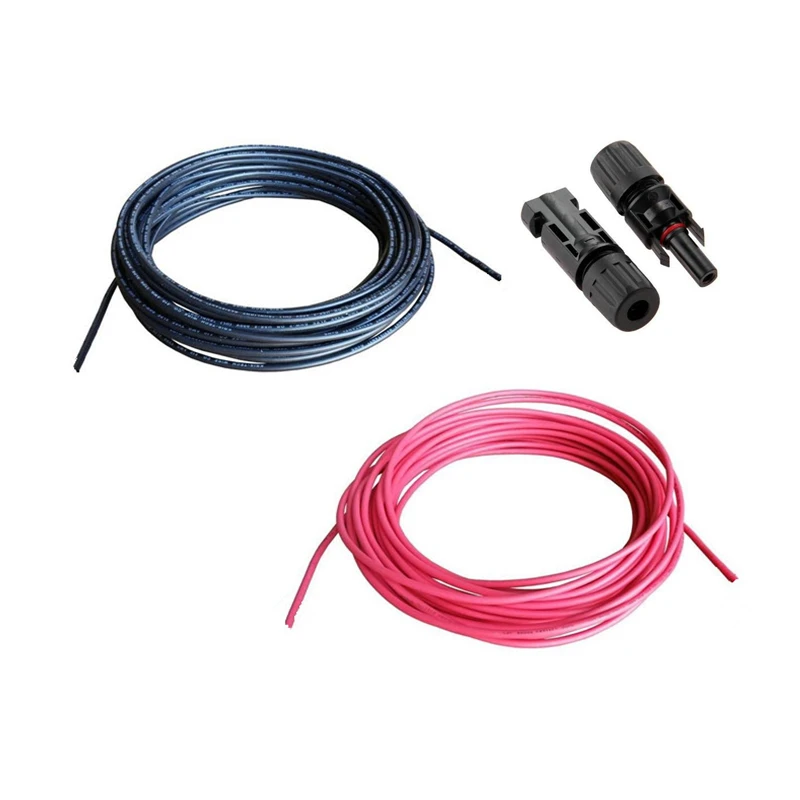 

2.5 Square Single-core Photovoltaic Cable with Connectors 5M/10M/20M Solar Cable Battery Components Cable 1X2.5mm2 Cable