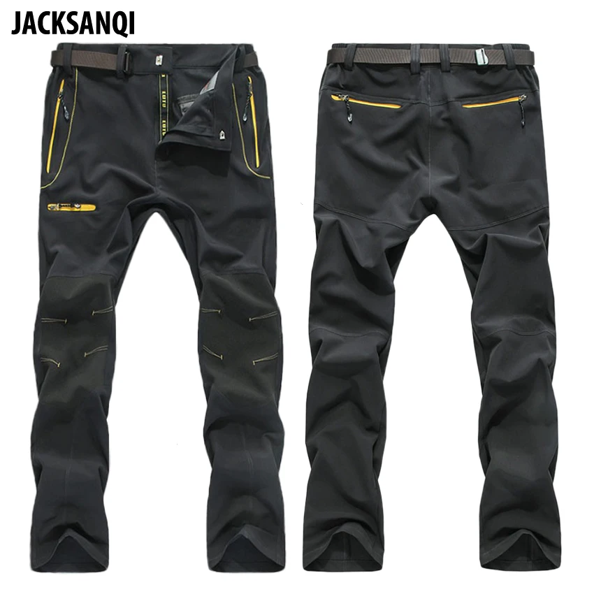 JACKSANQI hombres Verano de secado rápido pantalones impermeable al aire libre deporte Camping Trekking turismo pantalones pesca escalada RA129 JACKSANQI hombres Verano de secado rápido pantalones impermeable al aire libre deporte Camping Trekking turismo pantalones pesca escalada RA129