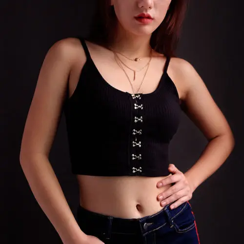 

Tank Tops Bustier Bralette Strappy Corset Summer Clothing Sexy Ladies Women Vest bodycon Casual Sleeveless