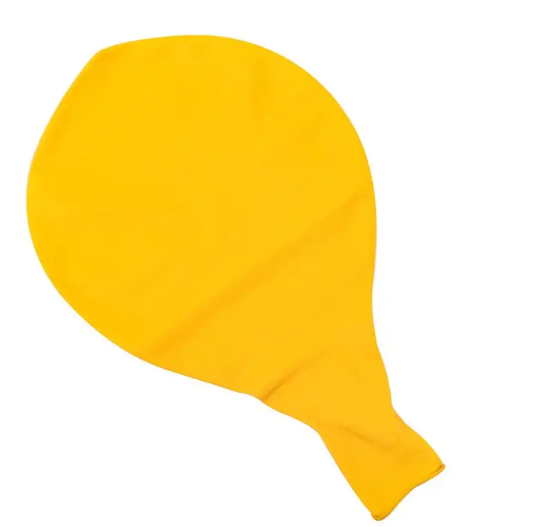 Большой размер 10 шт./лот 36 дюймов прозрачный воздушный шар из латекса свадебное украшение на День святого Валентина День рождения Balao Globos - Цвет: Цвет: желтый