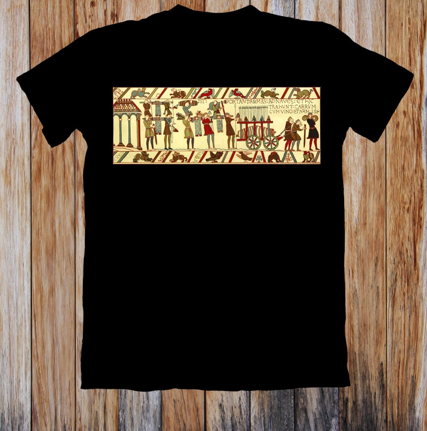 

Part Of Bayeux Tapestry Unisex T Shirt very Popular Style T-Shirt Men Slim Fit Cotton High-Quality Movie T Shirts
