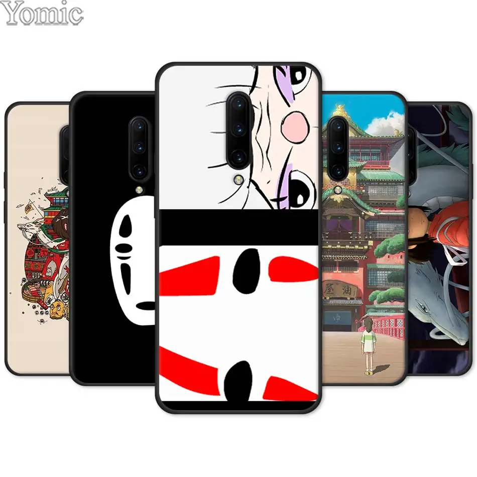 Spirited Away No Face man Silicone Phone Case for font b Oneplus b font font b