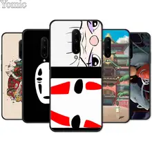 Spirited Away No Face man Silicone Phone Case for Oneplus 7 7 Pro 6 6T 5T Soft Cover Shell for Oneplus 7 7Pro Black Case