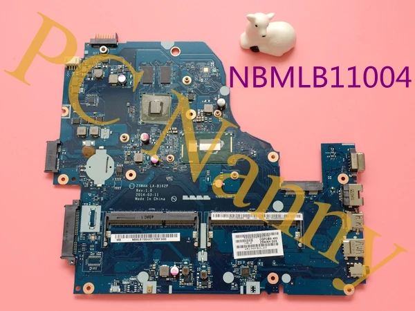 For Acer Aspire E5-571G Laptop Motherboard Intel i5 4210U 1.7GHz 2xSO-DIMM DDR3L NVIDIA GeForce Video NBMLB11004 Z5WAH LA-B162P