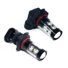 2Pcs 50W H10 Car LED Headlamp 9145 9140 9040 9055 9155 9150 PY20D Bulbs Auto LED