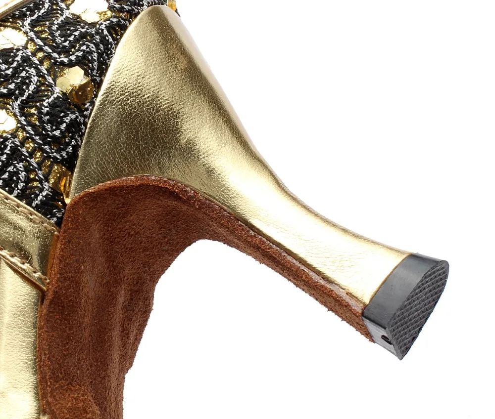 Для женщин Бальные/Латинской современные Обувь для танцев Высокий Каблук 7.5 см женские Salsa сандалии Samba Танго Румба кизомба indoor Обувь для