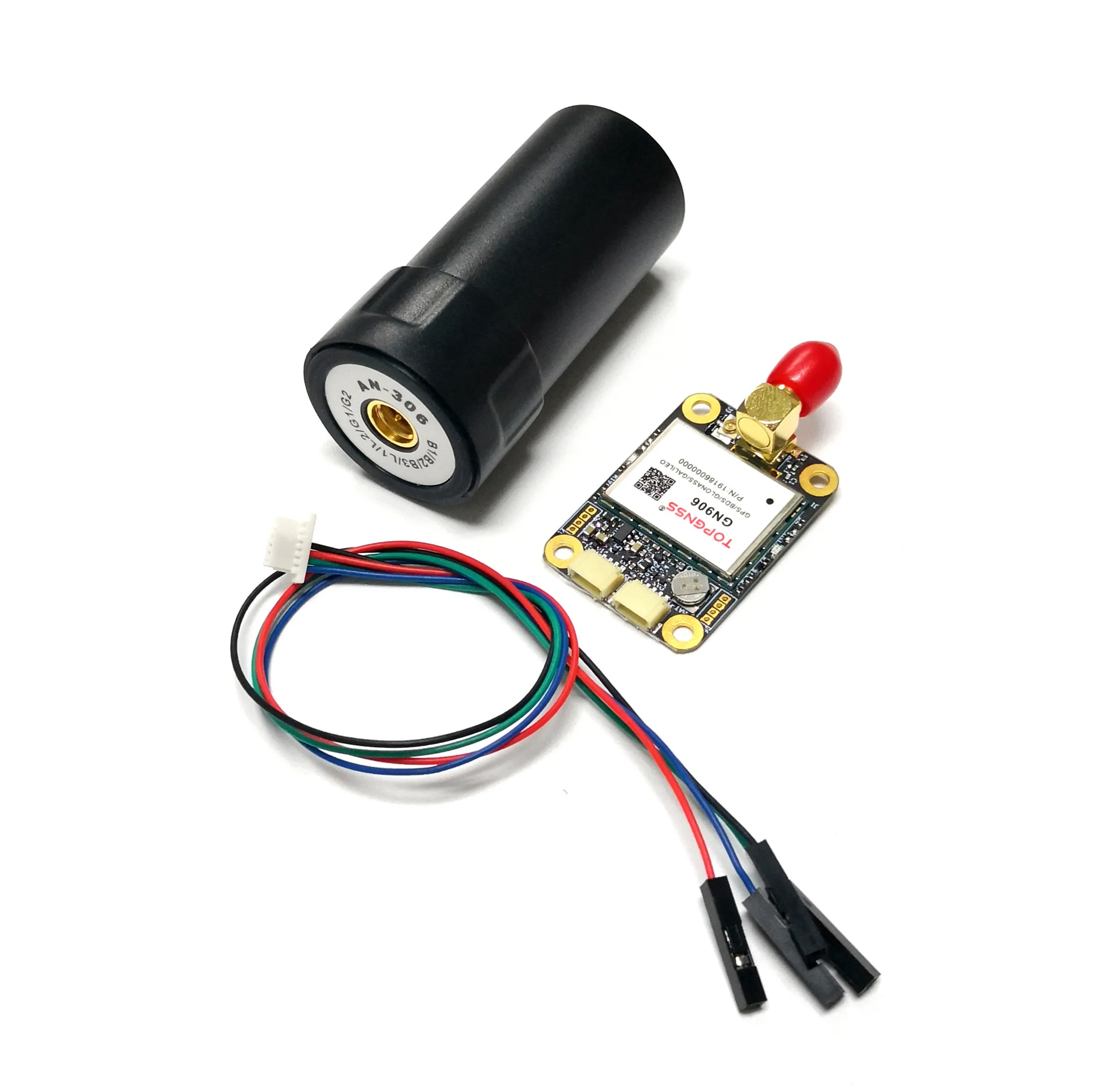

RTK GNSS Module antenna ZED-F9P F9 module,UART TTL RTK high-precision GNSS receiver can be used as a base station and rove