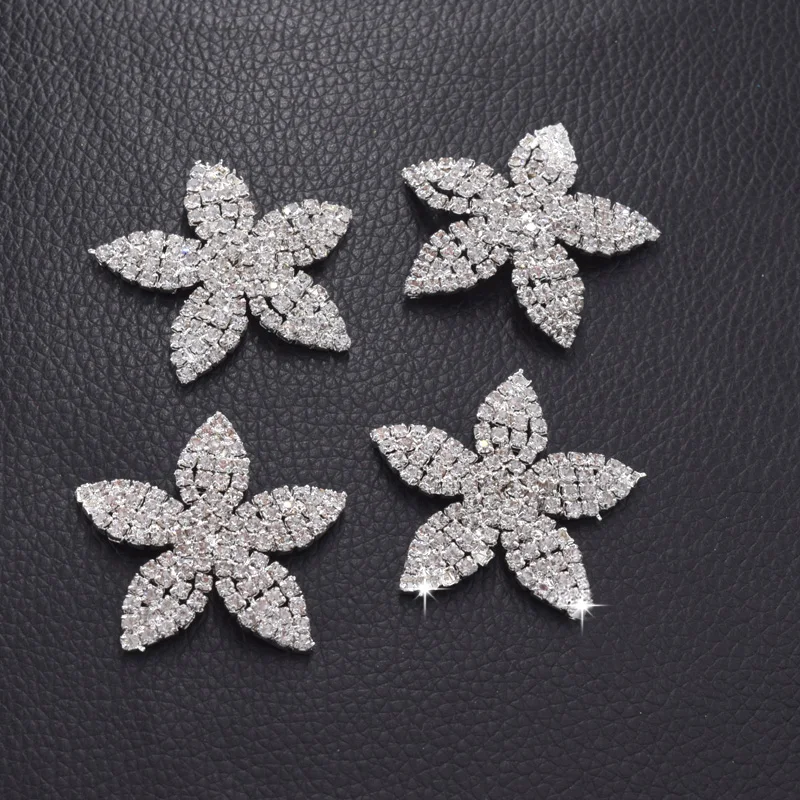 Rhinestone flower patches (1)