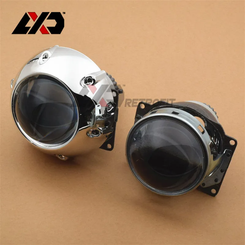 LXD Car Stying Metal Q5 Bi Xenon Mini 3 0 D2S Projector Lens for H4 HID