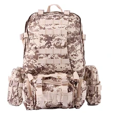 Мужской рюкзак большой емкости в Военном Стиле, рюкзак для выживания, военные дорожные сумки, камуфляжный рюкзак с системой Molle, сумка с защитой от ошибок