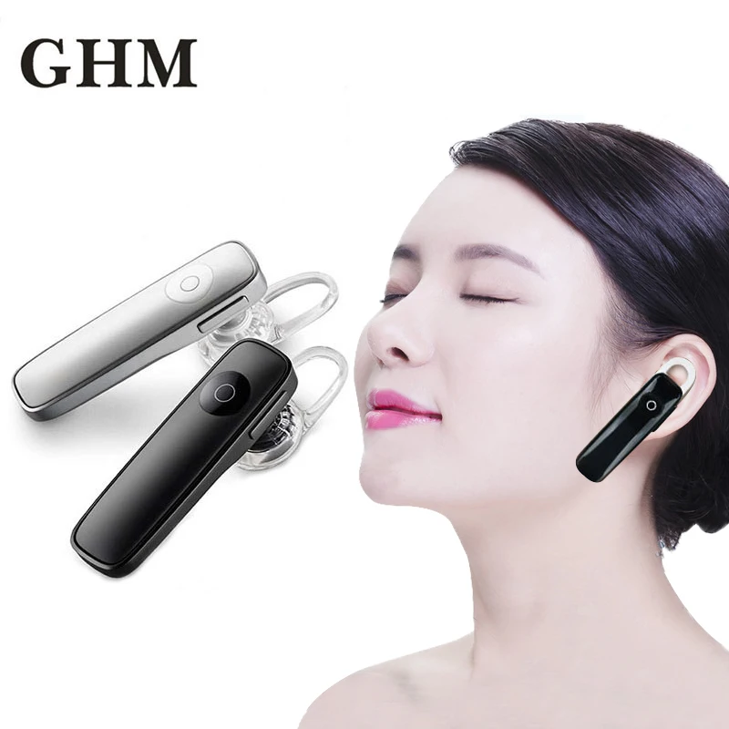 

GHM Car Bluetooth Intelligent Bluetooth Handsfree Phone Car Kit Wireless Sports Headphones Into The Ear With Microphone Mobile P