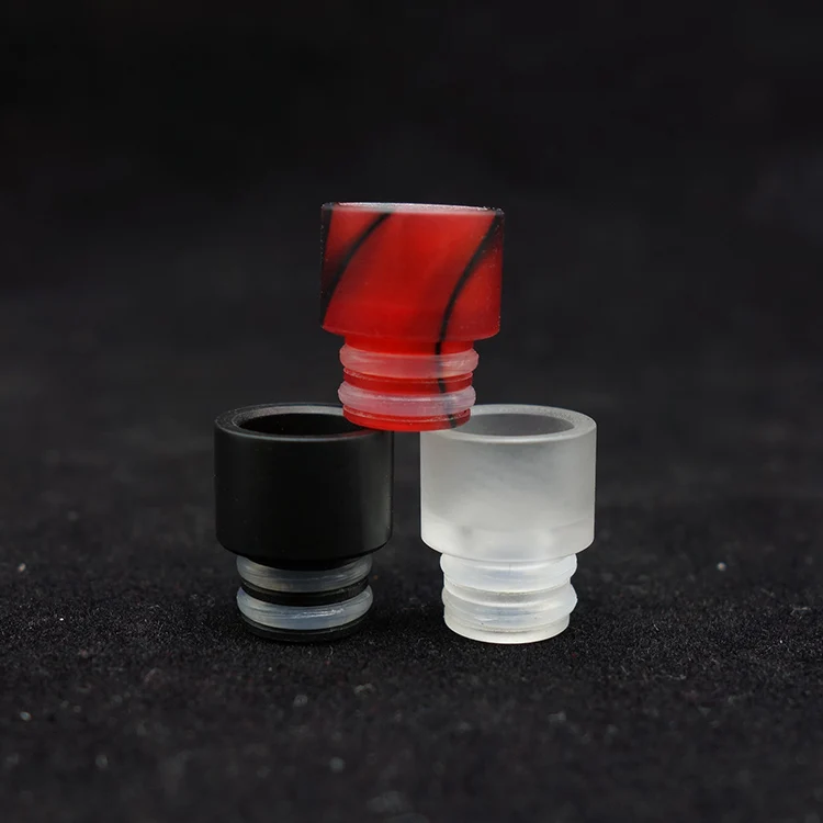 E Cigarette Driptips 510 Acrylic Drip Tip Short Mouth for RDA RBA