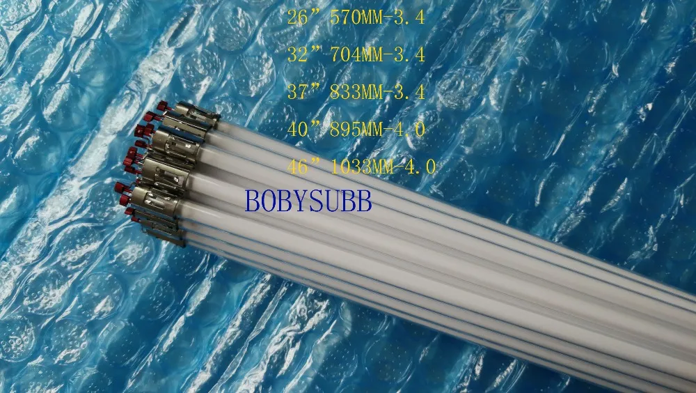 

570mm*3.4mm ccfl tube 26" 26 Inch Sharp TV Backlight Lamp